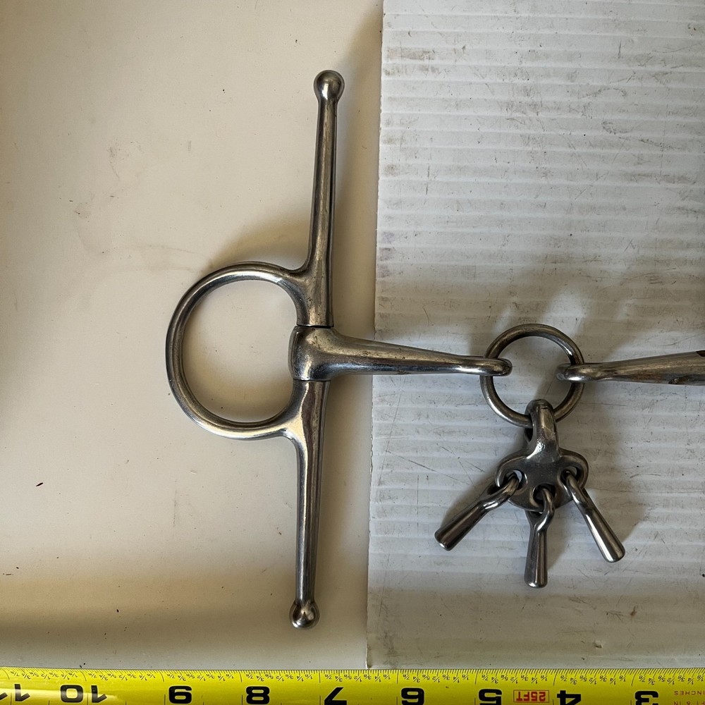 Coronet Full Cheek Bit w/Copper Rollers