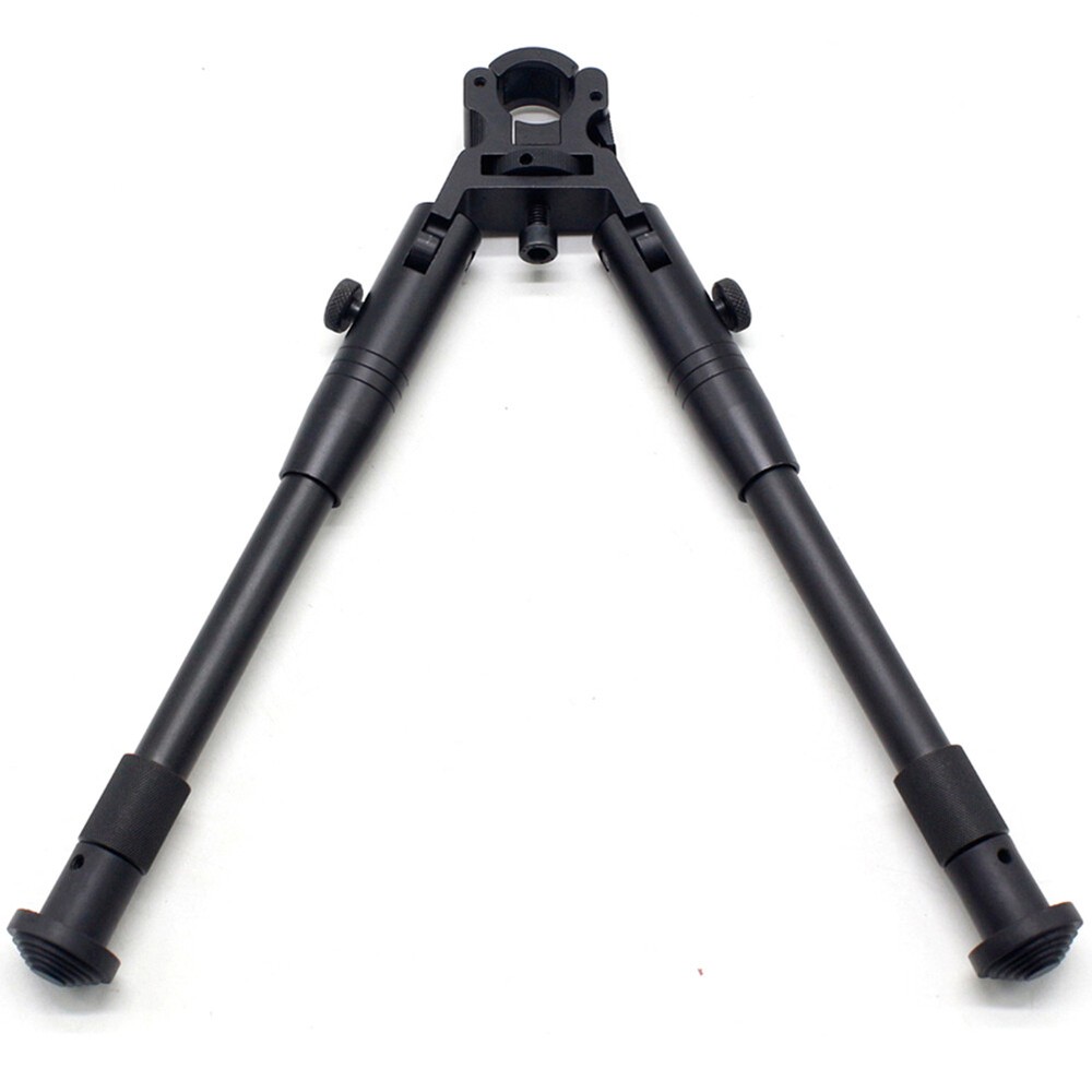 Clamp-on Barrel-Mount Folding Rifle Bipod 8"-10" Spring Return Rest for Shooting