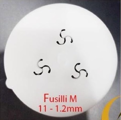 Philips Pasta Maker Fusilli Disc 11-1.2mm Manual Plastic Accessory