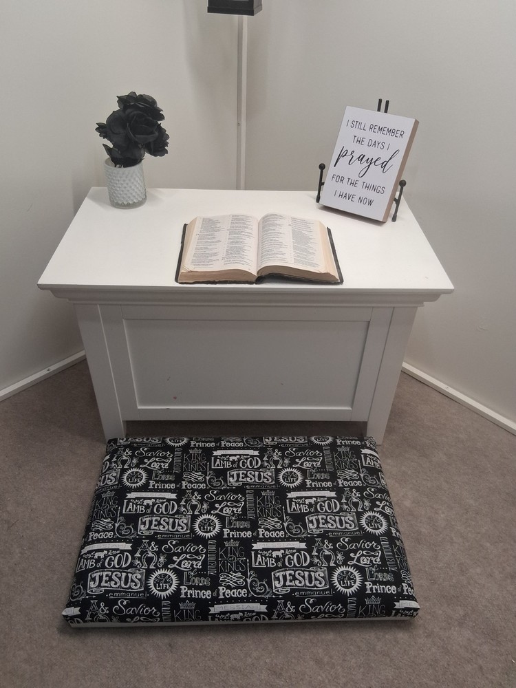 Prayer Altar Prayer Pad Cushion Knee Support Home Prayer Corner Setup