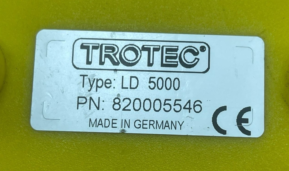 TROTEC LD5000 HYDROLUX FREQUENCY ANALYZER 82005546