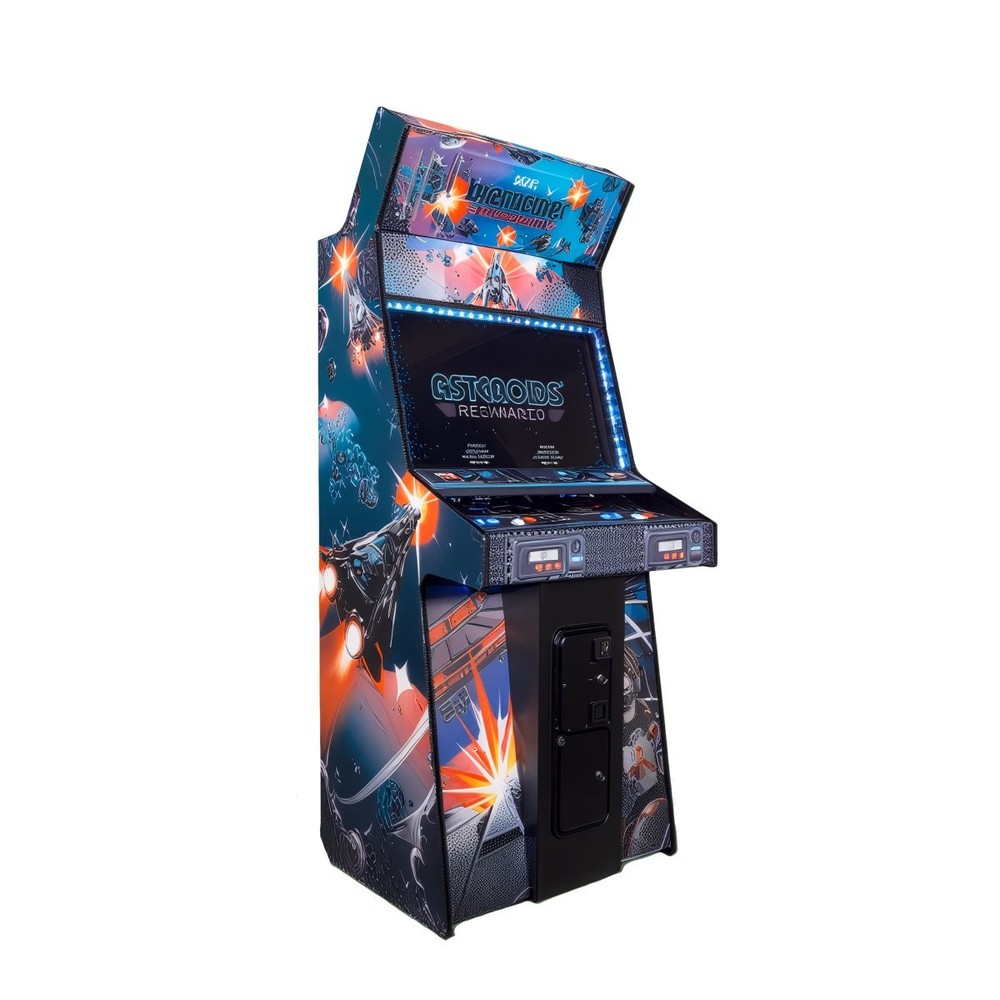 ALAN-1 Asteroids Recharged Pro Arcade Game - 2 Player