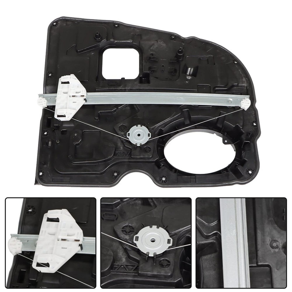 Window Regulator Rear Left Driver Side Without Motor Replacement for Ram 1500...