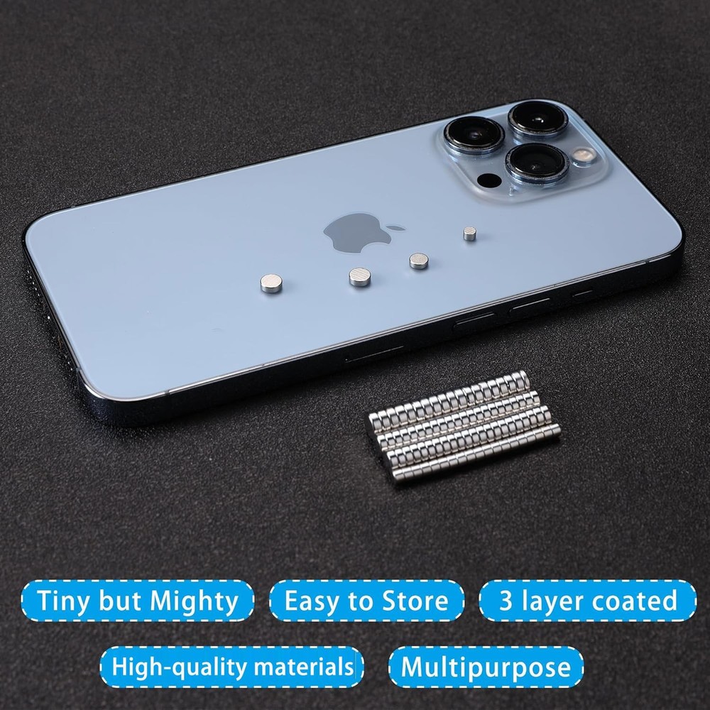 400Pcs Tiny Magnets 4 Different SizeSmall Magnets Mini Fridge MagnetsDIY