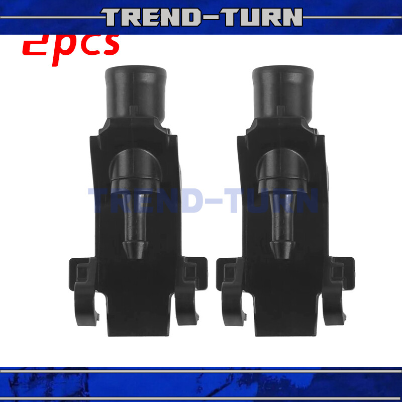 Pair Front Windshield Washer Wiper Spray Nozzle For 16-21 Honda Pilot Ridgeline