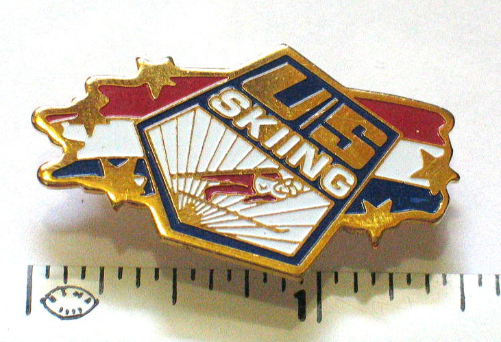 US Ski Skiing Pin