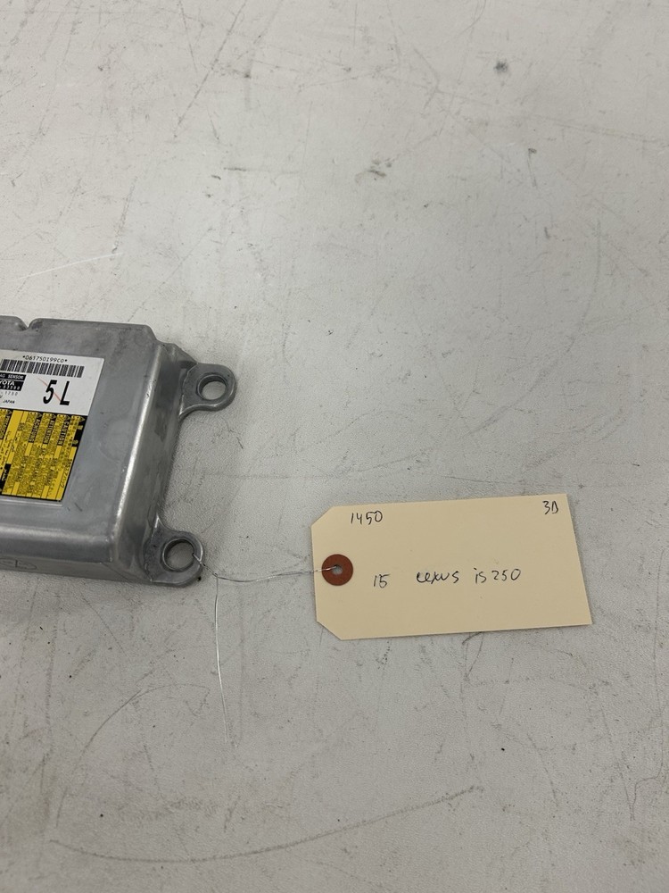 2014-2016 LEXUS IS250 SRS Control Module Center Console 89170-53590