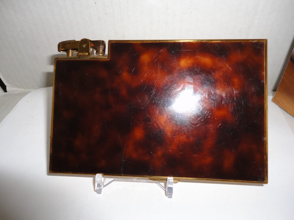 c1939 RONSON "ULTRACASE" CIGARETTE CASE LIGHTER Dureum & ENAMEL