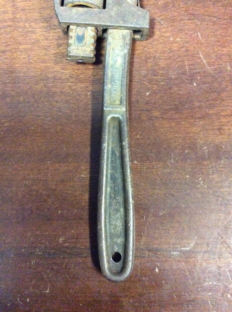 Drop Forged Samson 10" Adjustable Heavy Duty Pipe Wrench UsedToolShop.com