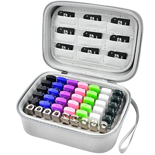 40 Slots USB Flash Drive Case USB Storage Holder Bag USB Organizer