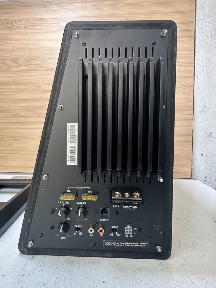 Alpine PLT-5 Powered Subwoofer System (please See Pics)