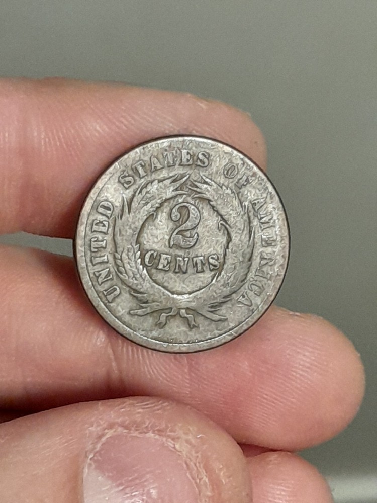 1864 Two Cent Piece #1