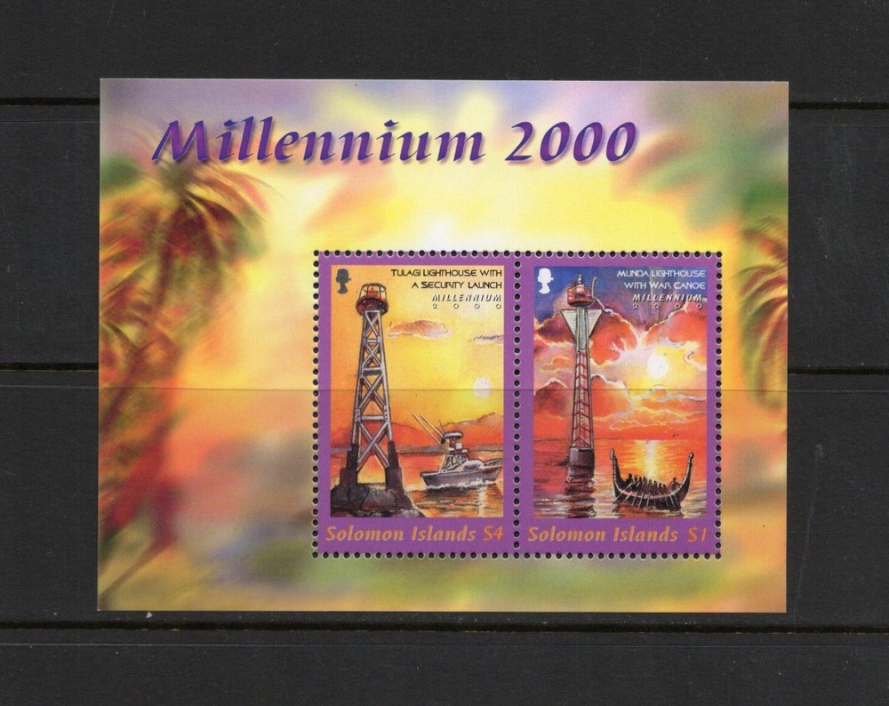 R7348   Solomon Islands   2000   Millenium,   lighthouse   SHEET   MNH