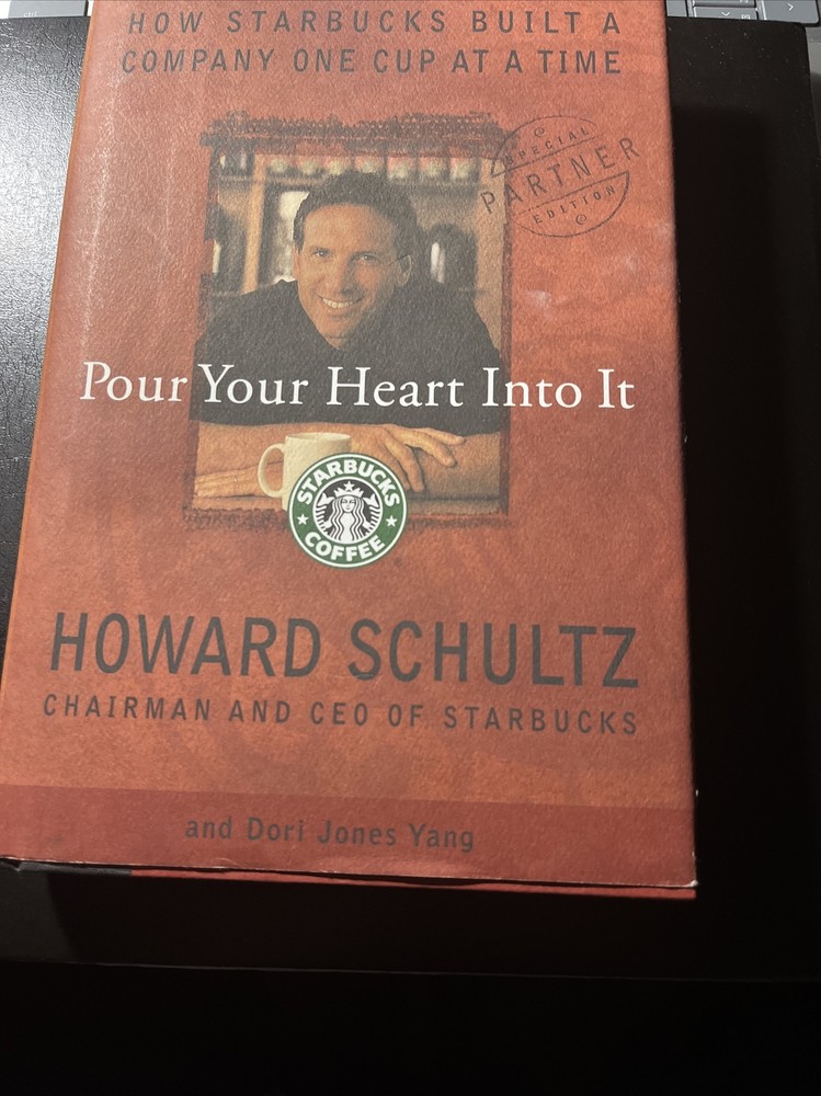 Pour Your Heart Into It, Signed By Author,First Edition
