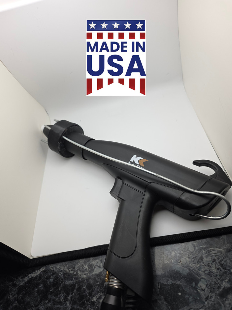 Corona Ring Nozzle for Kool Koat Guns – Reduces Back Ionization & Improves Spray