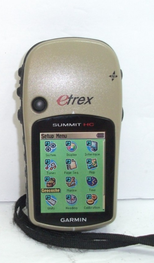 GARMIN eTrex Summit HC Handheld GPS Receiver Unit Tested Working