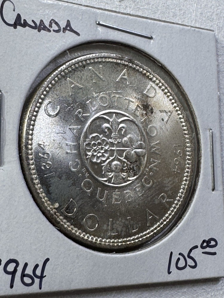 1964 Canada $1 Silver Coin