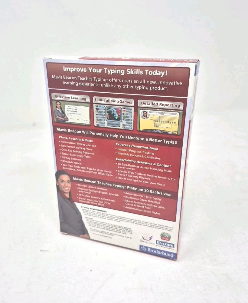 Mavis Beacon Teaches Typing - Platinum - Windows/Mac -