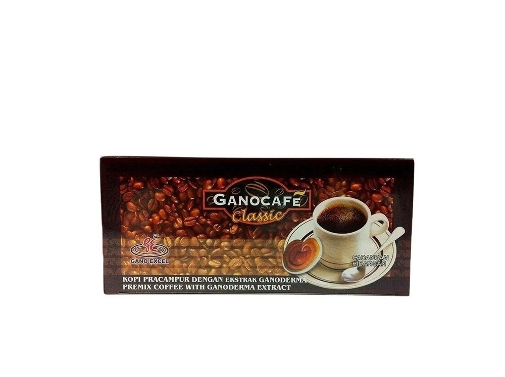 Ganocafe Classic Gano Excel Coffee with Ganoderma Lucidum (30 Sachets)