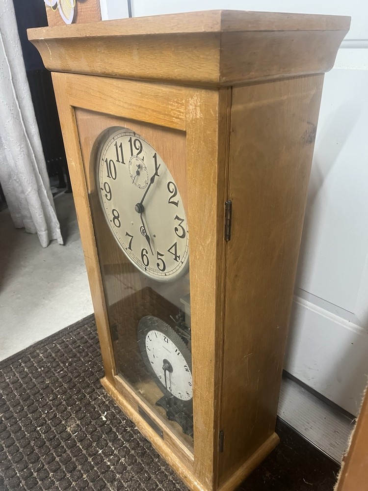 🇺🇸Cincinnati Time Recorder Clock Style SFP Program Clock