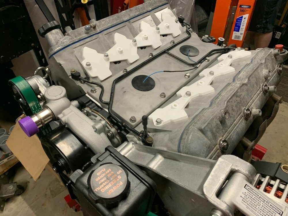 Chevy LS Engine Covers / Block Off Kit (Black)