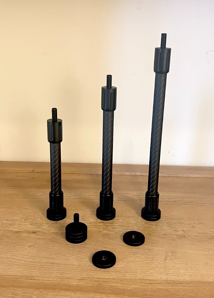 Bow Hunting Stabilizer by Catalyst Archery. Multiple sizes available, 6" to 12"