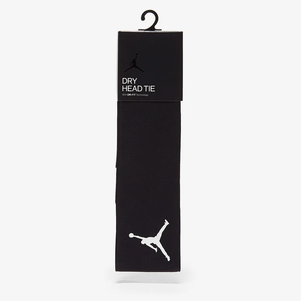 JORDAN Dri-FIT Head Tie - Black (ONE SIZE)
