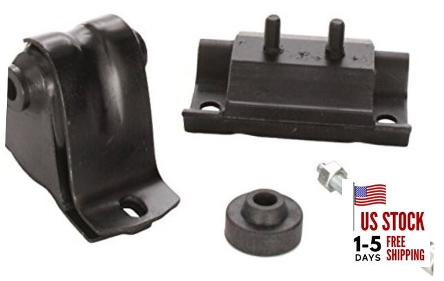 Crown Automotive 52019201K Engine Mount Kit Engine, Black