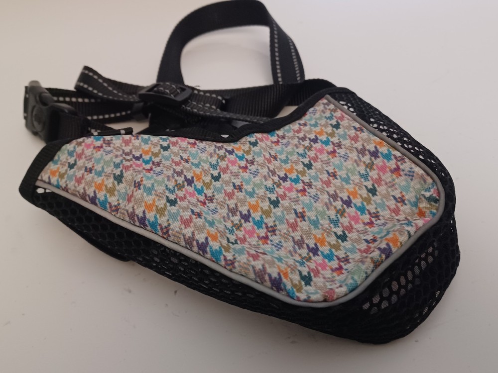 Soft Dog Muzzle XXL Colorful/Multicolored