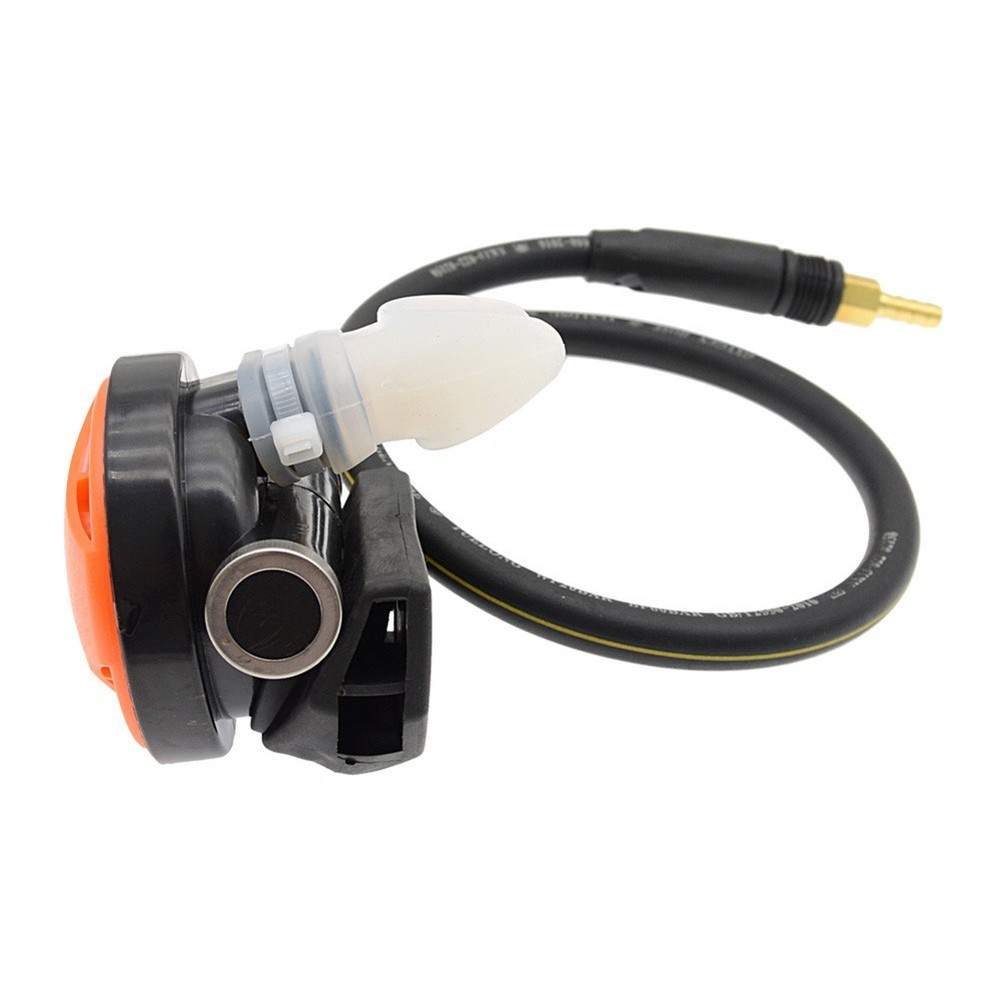 Non-adjustable Scuba Diving Regulator 2nd Stage with Hose Ergonomic Bite Design