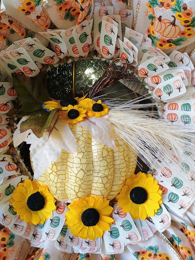 Fall wreath Fall'en softly
