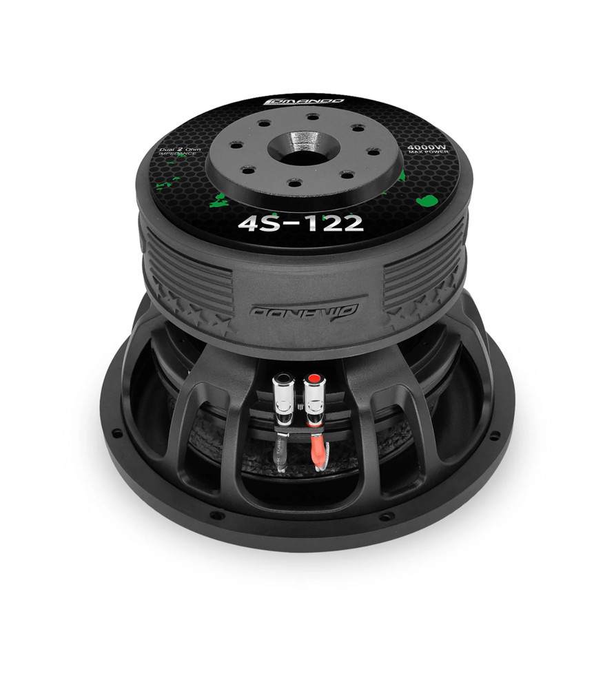 Comando Audio 4S-122 | 12" High-Performance Subwoofer - 4000 Watts Max