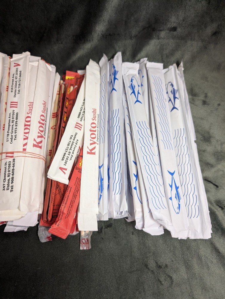 disposable chopsticks. Mix Lot.