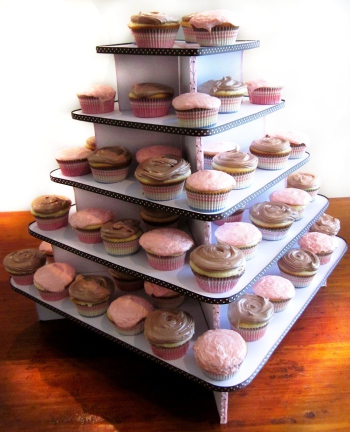 ECO-Cupcake-Stands | Five Tiers | Recyclable