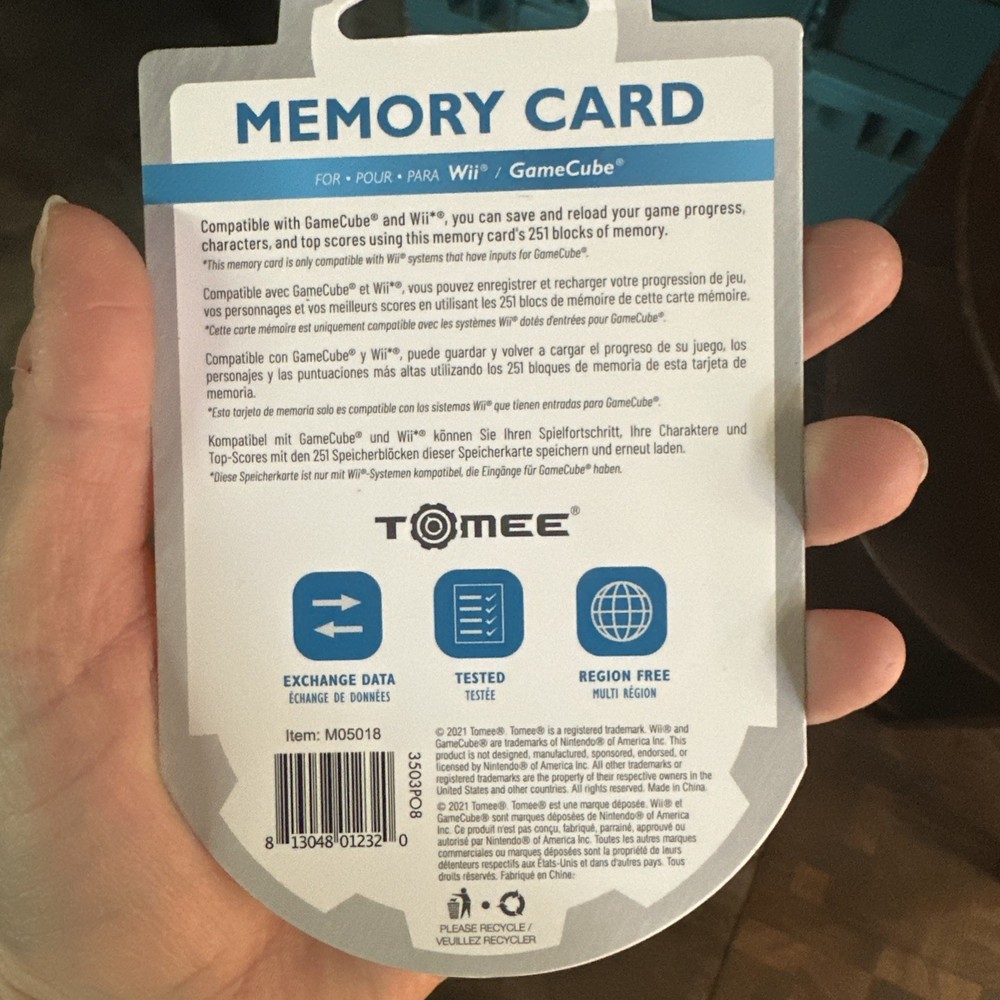 Hyperkin 16MB (251 Blocks) White Memory Card for Nintendo Wii or GameCube -...