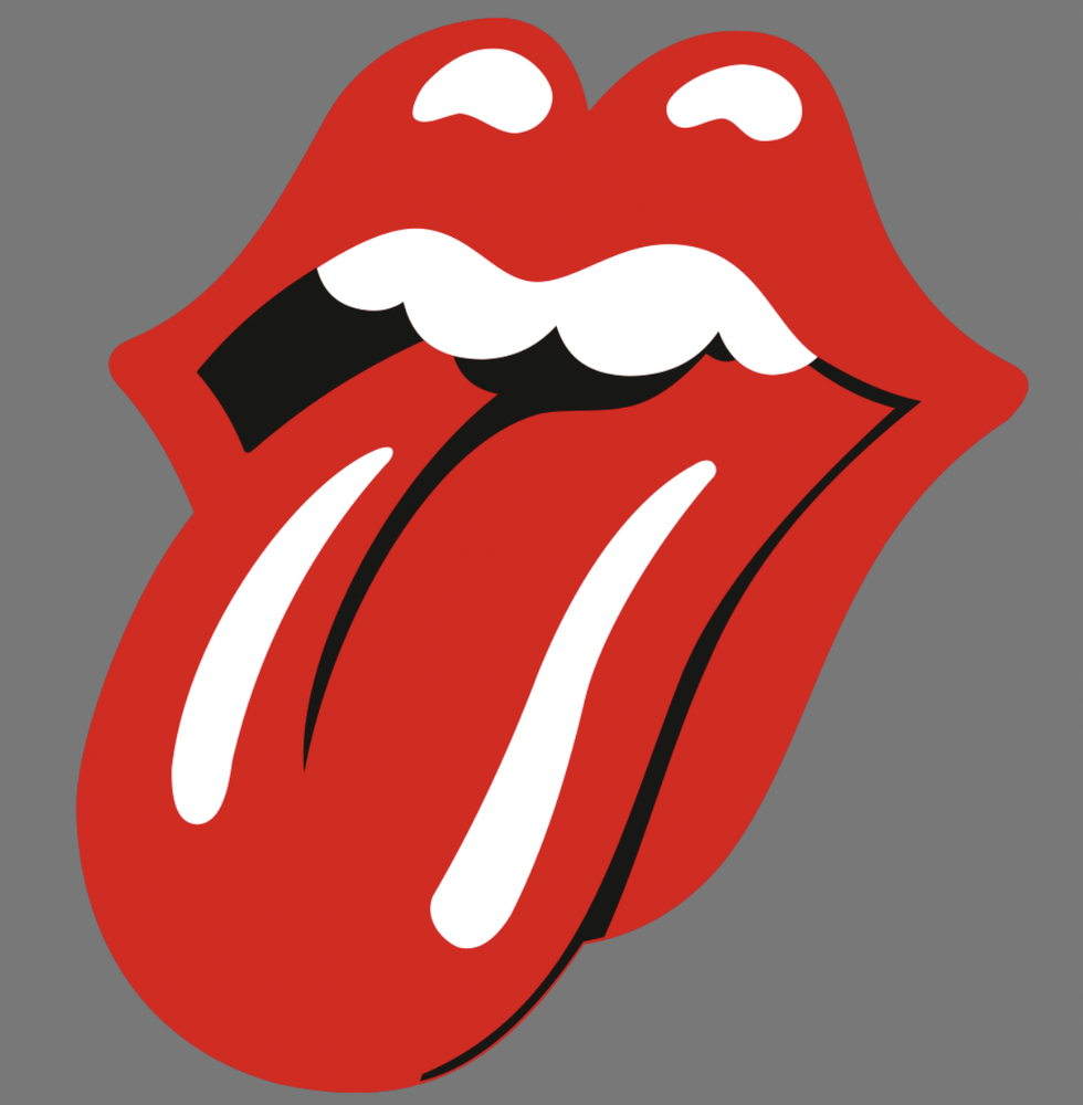 Car Magnet - Rolling Stones red mouth - MAGNET