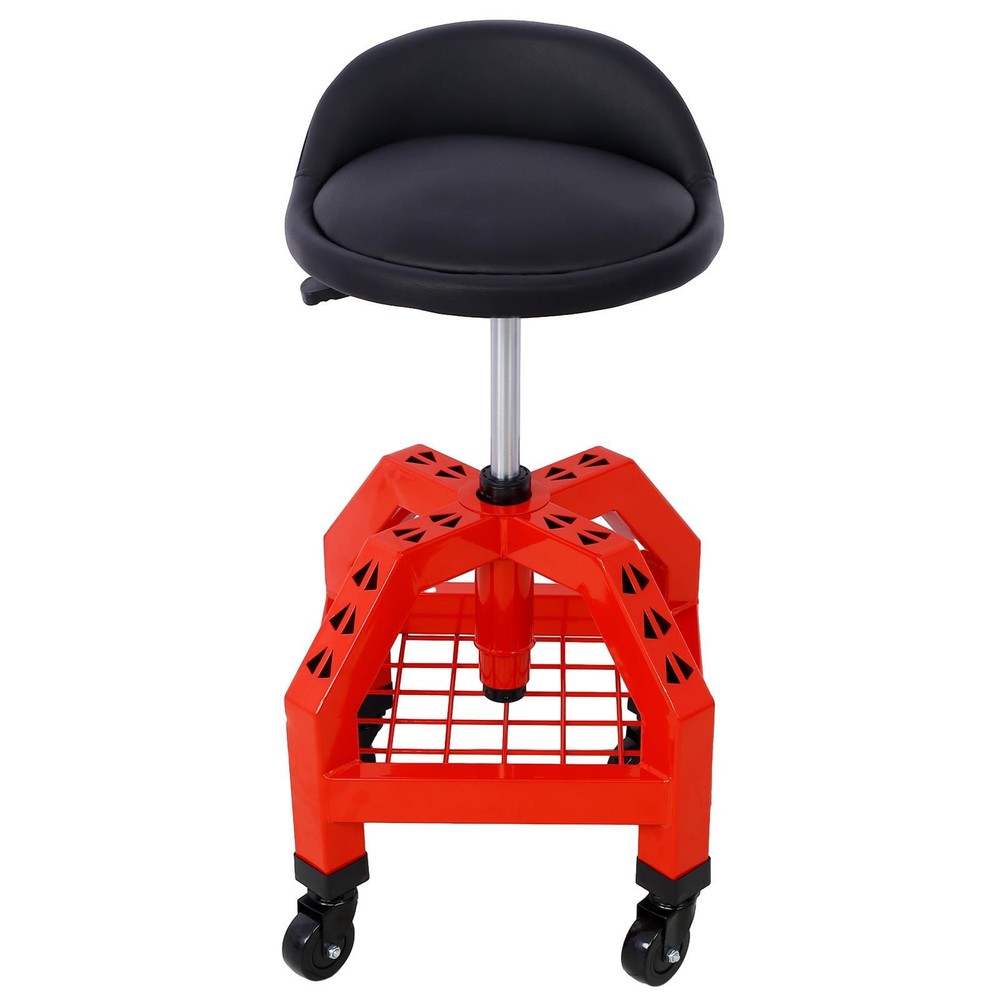 Heavy Duty Rolling Mechanics Stool Shop Stool with Casters