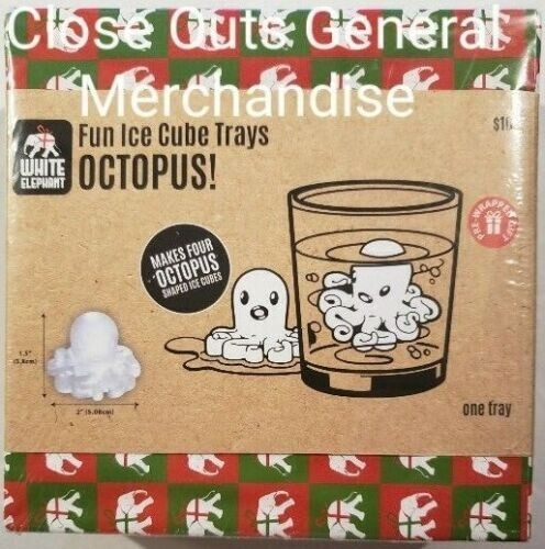 4 pack - 2 Octopus +2 BRAINS Silicone Ice Cube #drinks #science