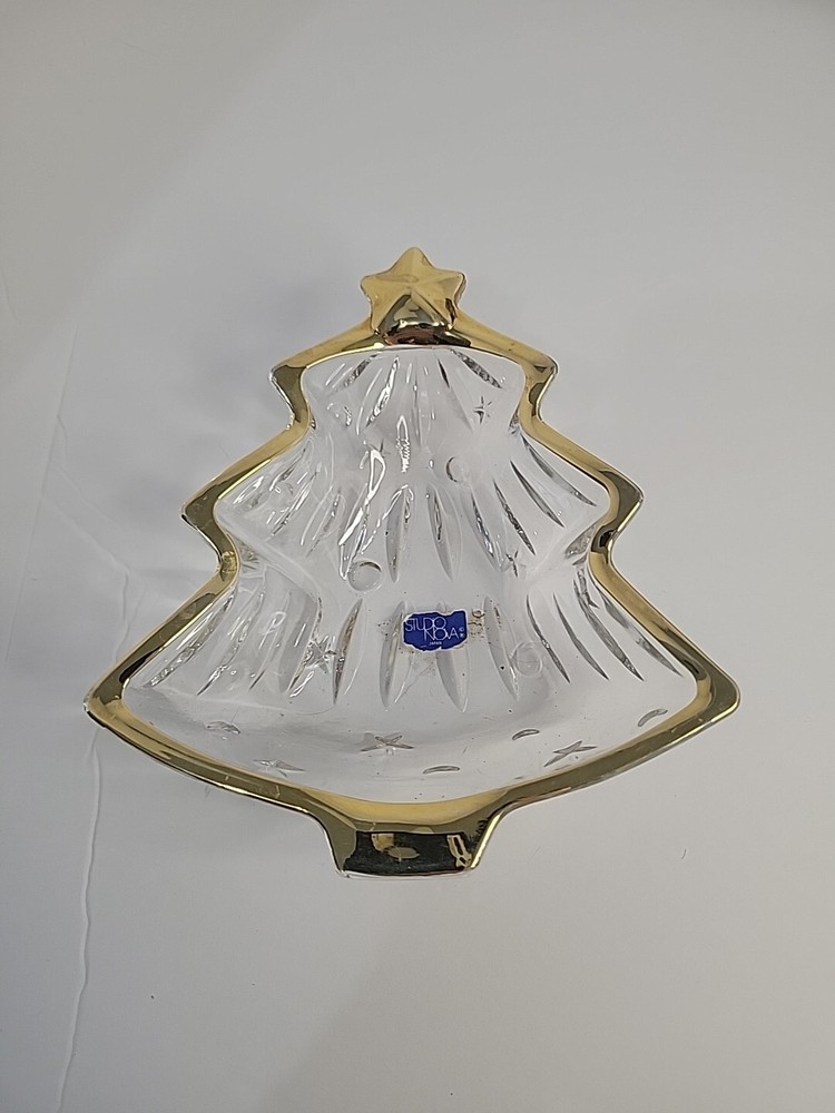 Crystal Christmas Tree Candy Dish by Studio Nova