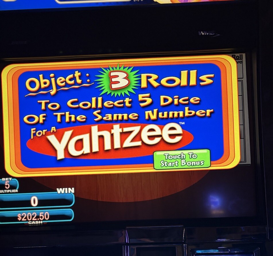 WMS BB2 YAHTZEE SLOT MACHINE SOFTWARE SET GAME & OS EXTREMELY FUN GAME TESTED