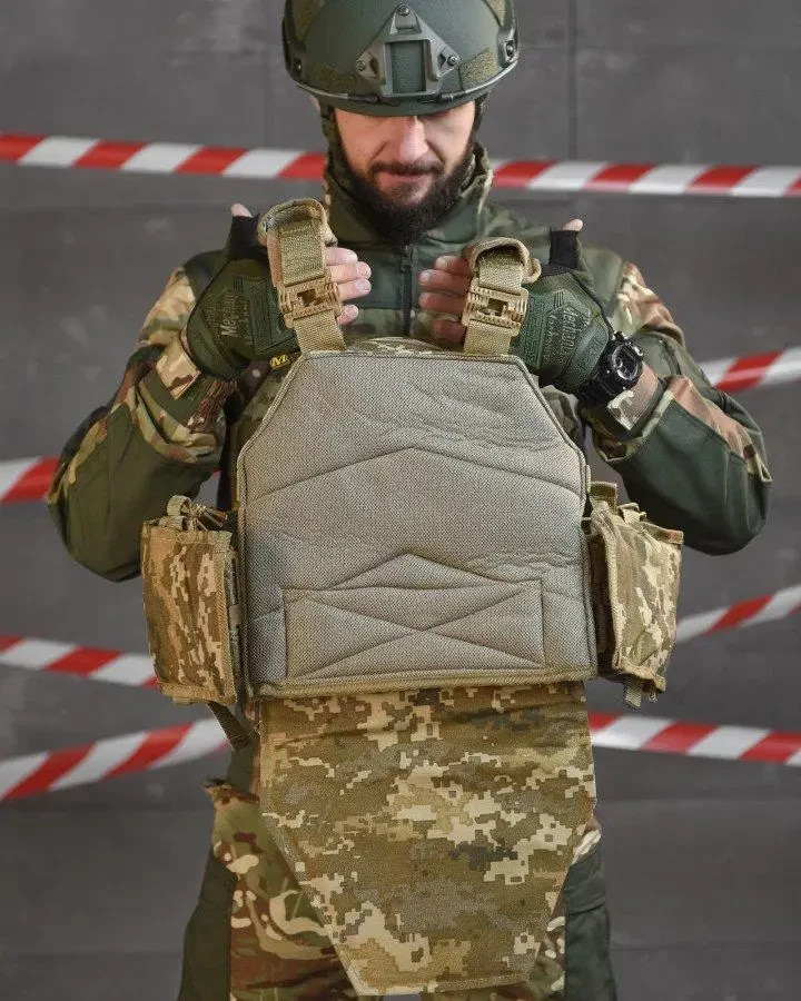 Plate carrier pixel, tactical plate carrier pixel 4 drop points🇺🇦