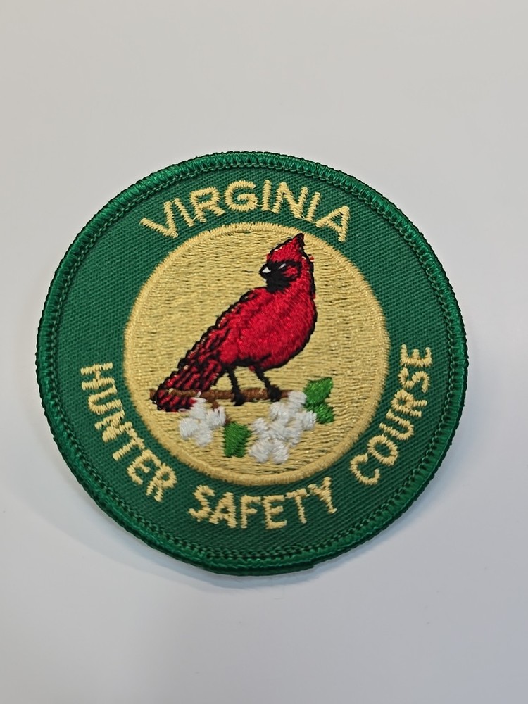 Virginia Hunter Safety Course Patch Cardinal #1