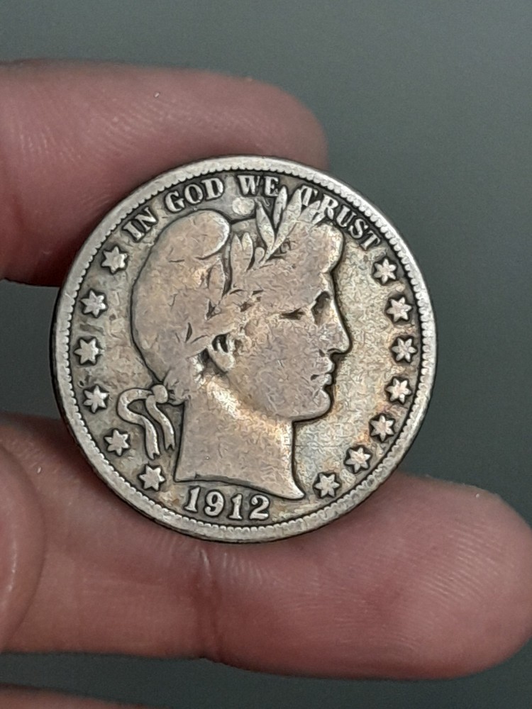 1912- D Barber Half Dollar