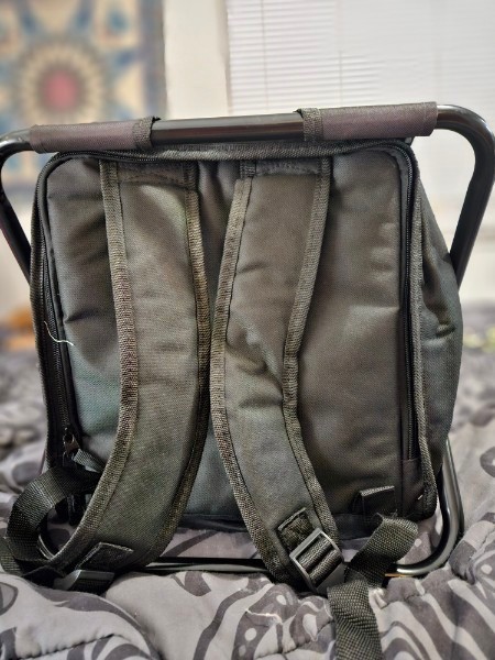 QWave Cooler Seat with Backpack Straps - Backpack Cooler Seat