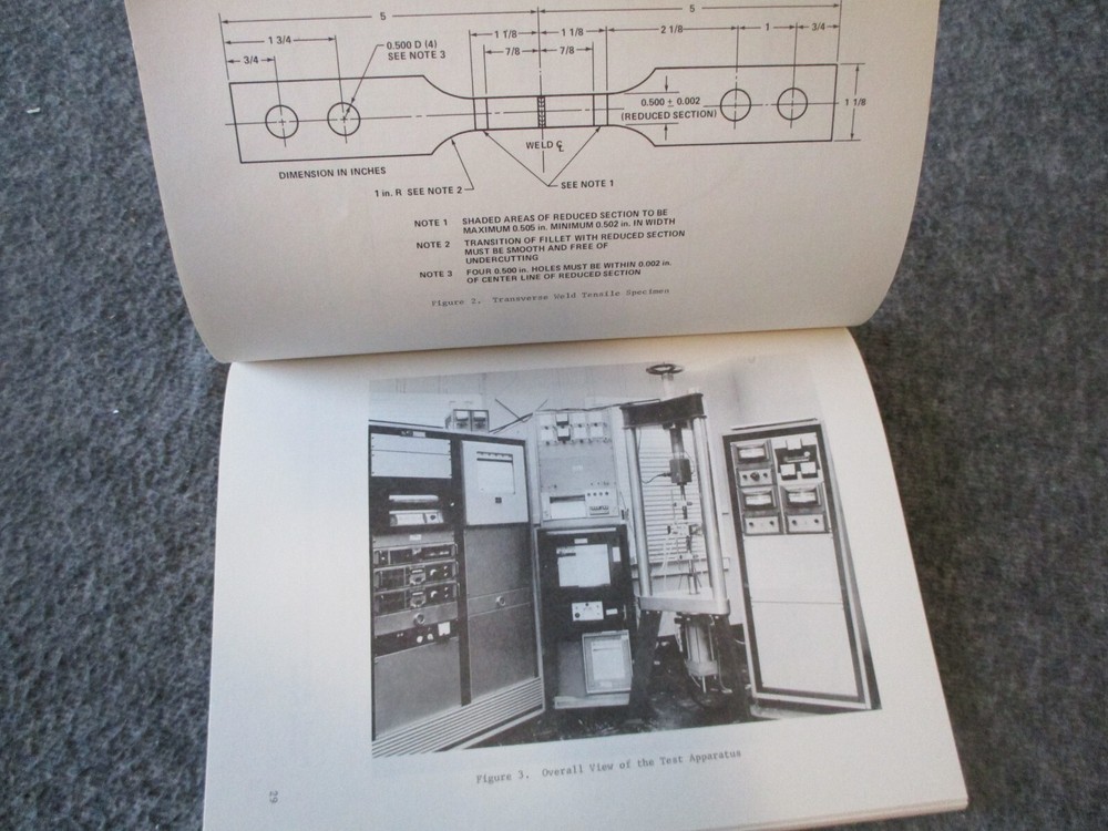 NASA SPACE SHUTTLE/VEHICLE SPECS METALS/MATERIALS/TESTING REPORTS/RESULTS 71-73