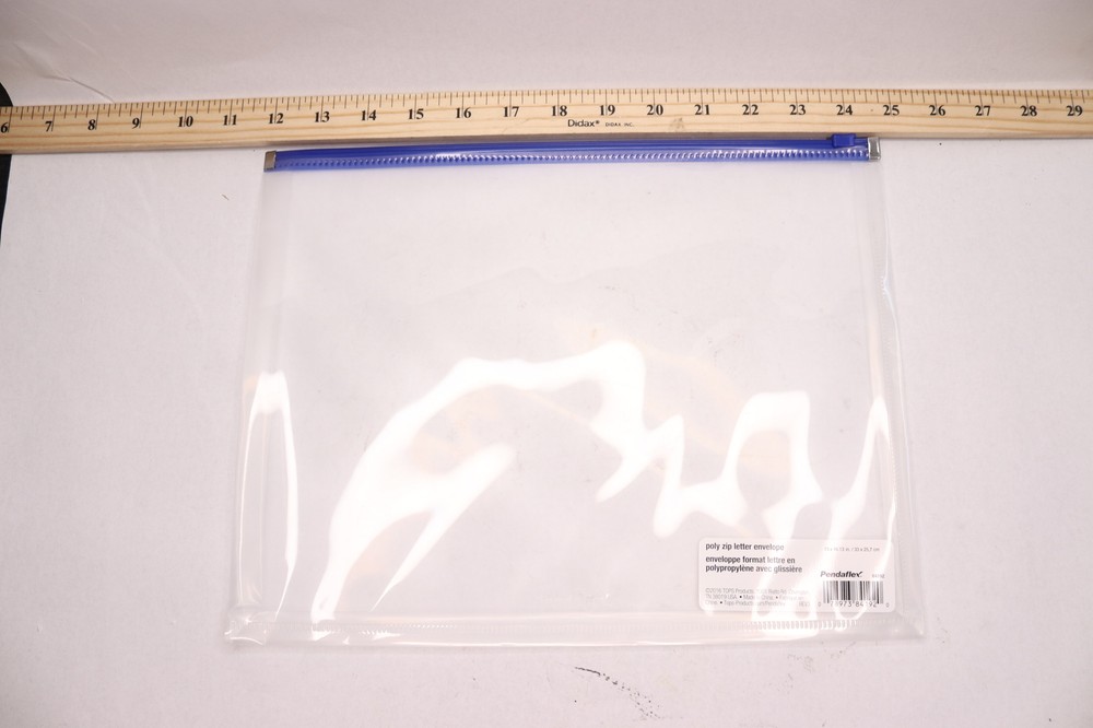 Pendaflex Poly Zip Envelope Top-Loading 13" x 10.125" 84192