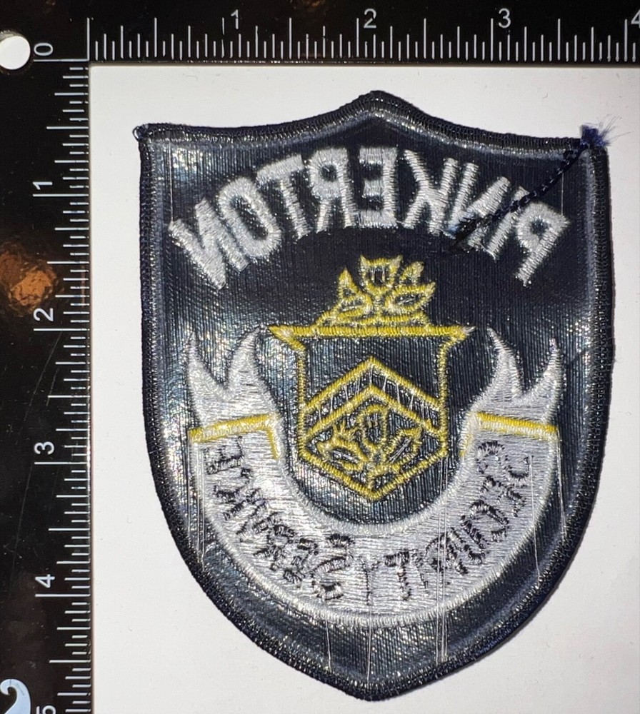 VINTAGE OBSOLETE Pinkerton Private Security Service Officer Patch