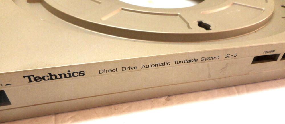 TECHNICS SL-5 TURNTABLE - PLINTH - PARTING OUT