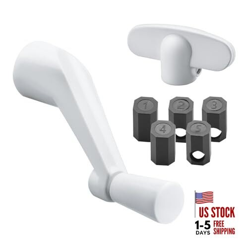 Window Handle Crank Replace,3/8" Spline Crank Handle & Tee Handle Casement