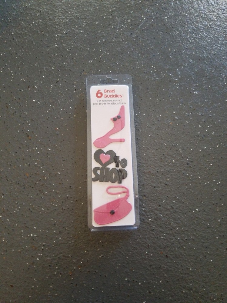 Scrapbook/card embellishments includes Brad Buddies and more